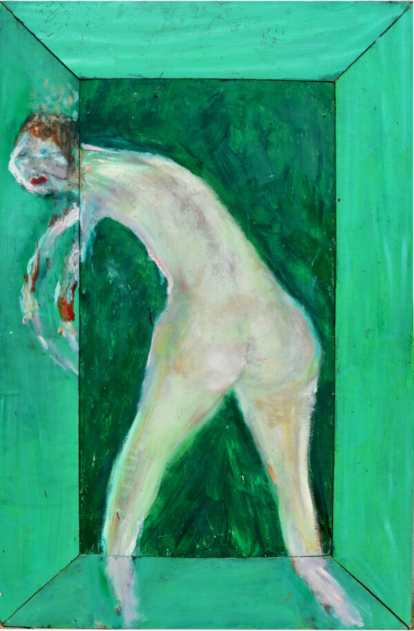 preceeding oil on board